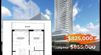 Ellie Condos | 1+ 1 Bedroom, 2 Bath, 1 Parking | 673 Sq.Ft | $8250,000 | Assignment