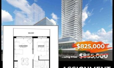 Ellie Condos | 1+ 1 Bedroom, 2 Bath, 1 Parking | 673 Sq.Ft | $8250,000 | Assignment