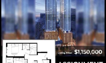 Encore District Condos | 3 Bedroom, 2 Bath | 891 Sq.Ft | $1,150,000 | Assignment