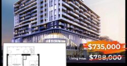 Gallery Square Condos | 1+1 Bedroom, 2 Bath, 1 Parking | 636 Sq.Ft | $735,000 | Assignment