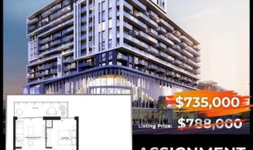 Gallery Square Condos | 1+1 Bedroom, 2 Bath, 1 Parking | 636 Sq.Ft | $735,000 | Assignment