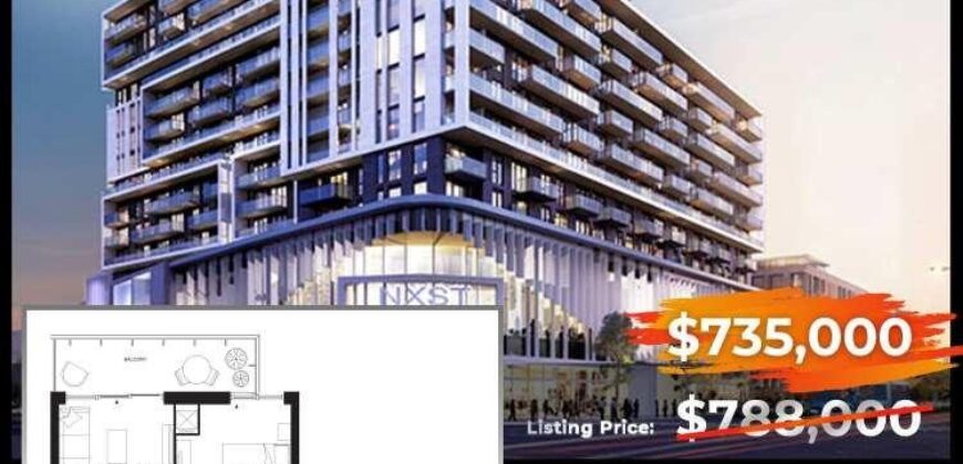 Gallery Square Condos | 1+1 Bedroom, 2 Bath, 1 Parking | 636 Sq.Ft | $735,000 | Assignment