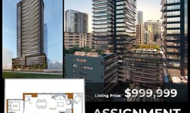 Line 5 Condos | 2 Bedroom, 2 Bath, Parking | 770 Sq.Ft | $999,999 | Assignment